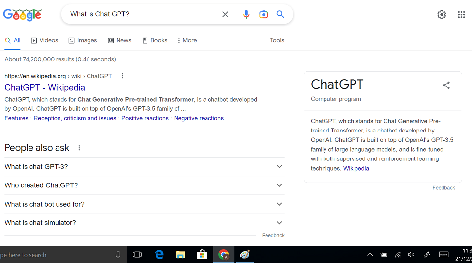 ChatGPT: The Most Advanced AI Chatbot in 2022​